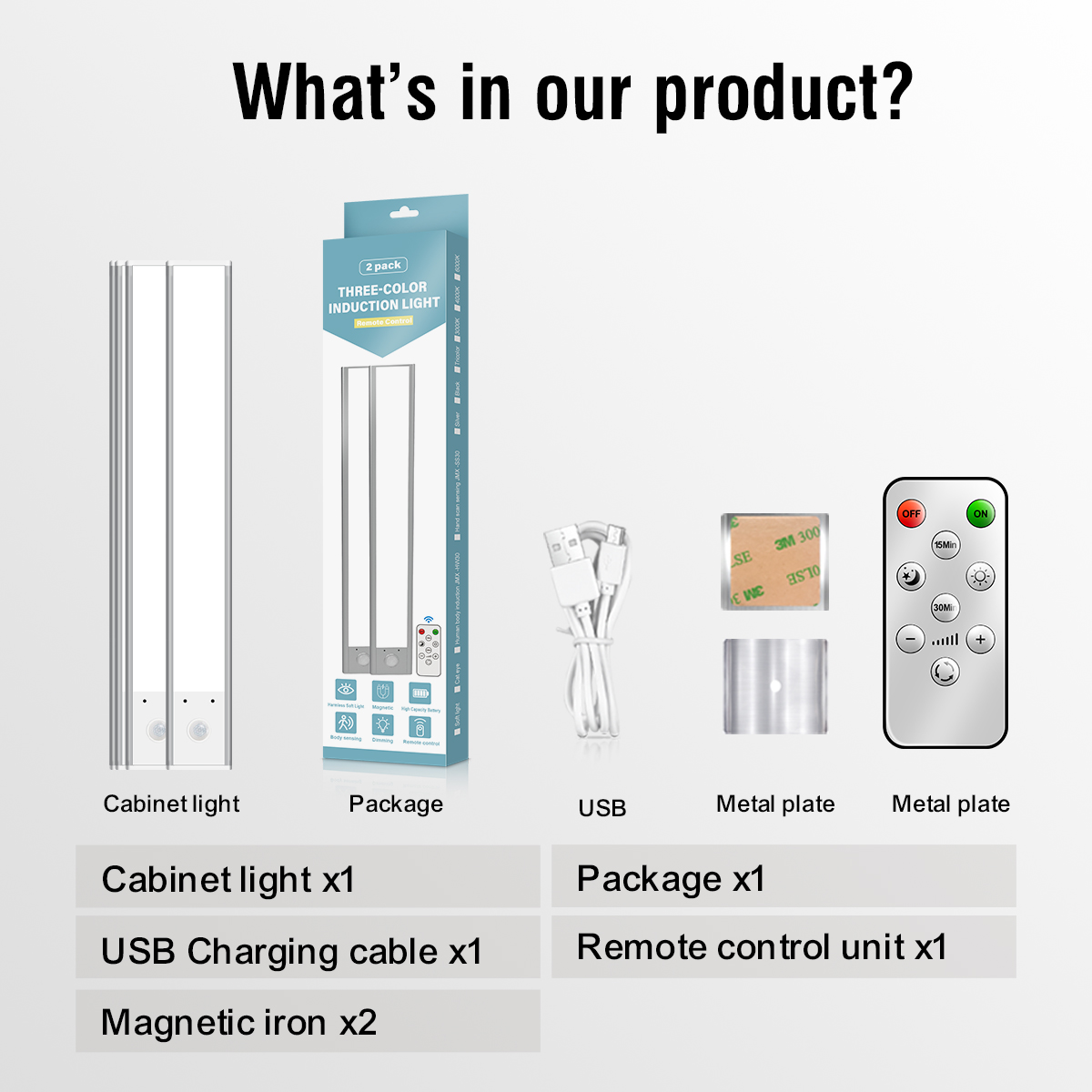 HCP257 遥控板款人体感应三色
